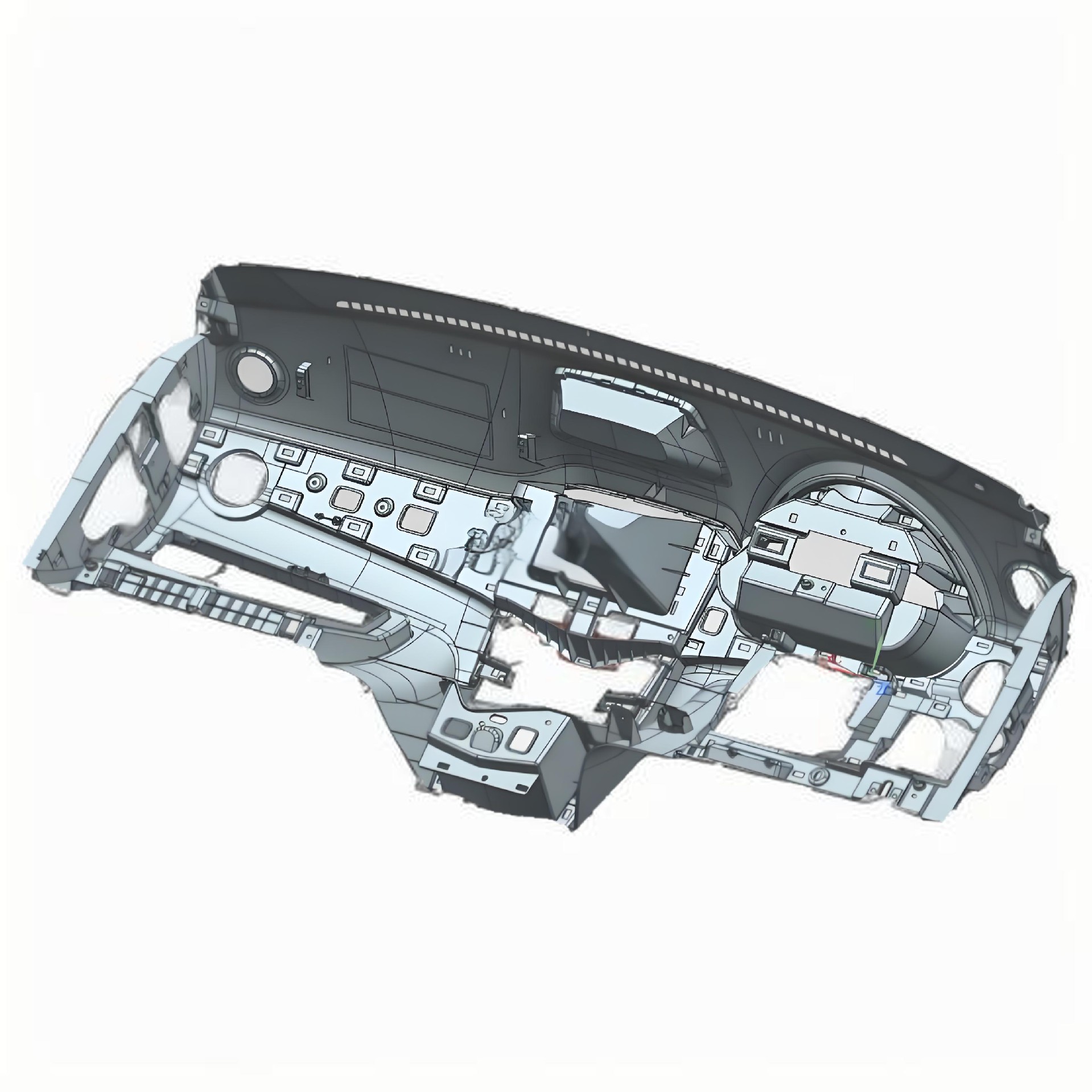 auto console dashboard mould